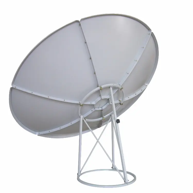 1.8m/180cm C piatto banda satelit antena parabola con prime di messa a fuoco per i segnali di ricezione