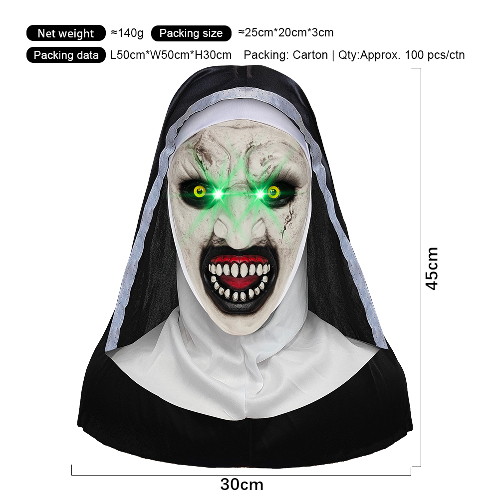 Green-Light Black Mouthed Nun