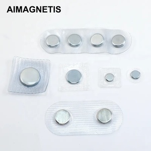 N35 Super Strong PVC Button <strong>Disc</strong> Customized <strong>Rare</strong> Earth NdFeB Magnets <strong>Powerful</strong> Neodymium Magnet Magnetic Materials - Product Image 5