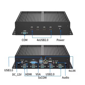 2024 New I7-1165G7 <strong>Core</strong> 11th Generation <strong>Processor</strong> 6 Serial Port RS232 Fanless Industrial <strong>Computer</strong> Win10 Ubuntu Centos - Product Image 4