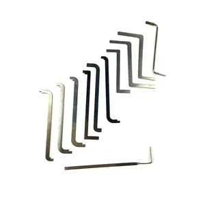Profesyonel çilingir kilit seçim Set çelik ve Metal el aletleri ayıklamak için kırık tuşları ve çıkarmadan kanca araba kilit araçları - Product Image 6