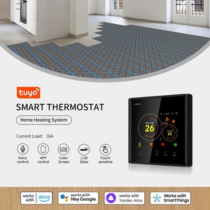 16A Tuya Smart WiFi Электрический подпольный термостат программируемый удаленный контроллер температуры с датчиком температуры пола зонд - Product Image 2