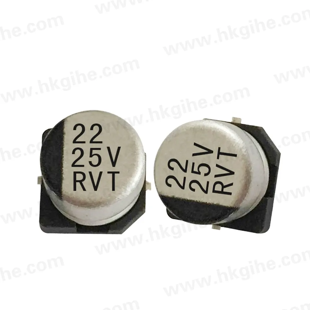 BOM list RVT serie di condensatori elettronici SMD 25V 22UF forno a microonde in magazzino