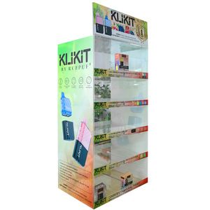 Tùy chỉnh truy cập hàng đầu Acrylic kẹo cao su cafe vỏ hiển thị tủ trưng bày và Kính mát bằng gỗ hiển thị Kệ tháp trường hợp hộp đứng - Product Image 3