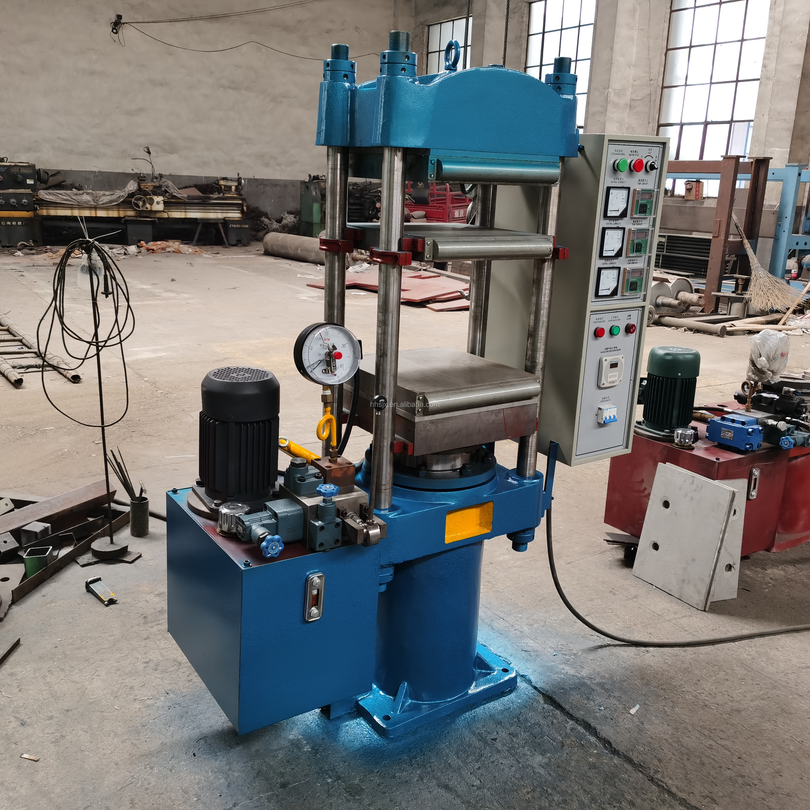 vulcanizing press/vulcanize rubber moulding machine/column vulcanizing press machine