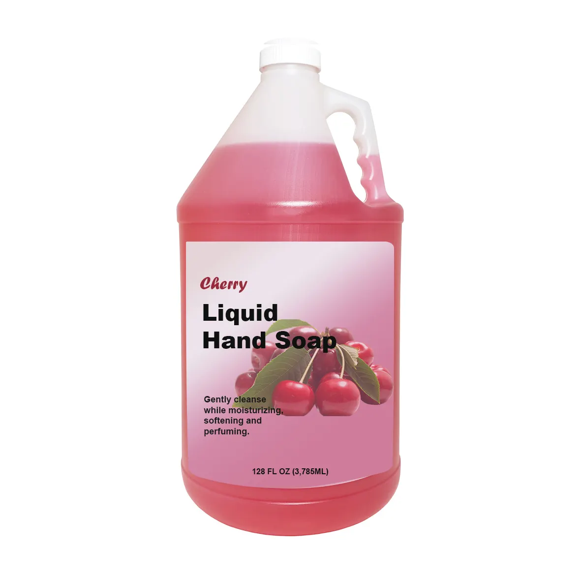 Toptan organik sıvı el sabunu toplu galon kiraz sıvı el sabunu tırnak salonu için