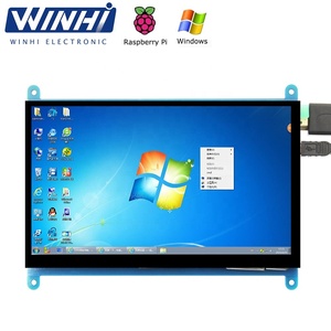5 7 10,1 дюймовый IPS экран AIDA64 ЖК-дисплей мини ПК с сенсорным HD-MI модуль 1024x600 для Raspberry Pi 3 Pi4 монитор ПК процессор GPU Infor