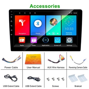 2 Din 10.1&quot; Android Car MP5 Player Support <strong>WIFI</strong> Hotspot GPS Navigation DVR OBD2 TPMS Rear View Mirror Link BT Subwoofer <strong>Output</strong> - Product Image 6