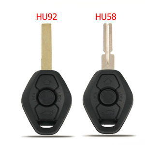 Anahtar uzaktan Fob vaka değiştirme araba anahtarı S topuk kapak anahtarsız Fob BMW için 1 3 5 6 7 serisi X3 X5 Z3 Z4 - Product Image 2