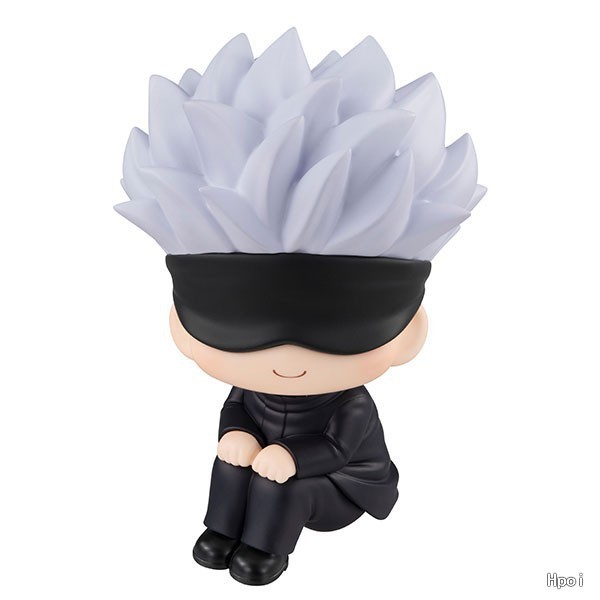 Q-version sitting pose of Gojo Satoru