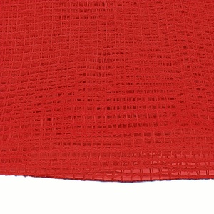 秋の保護のための安全ネット赤い足場ネット構造90GSM PE構造 - Product Image 2