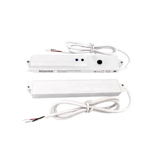 DC input dimmable microwave motion <strong>sensor</strong> tri-level dimming motion <strong>sensor</strong> for linear light IR remote <strong>controller</strong> setting <strong>sensor</strong> - Product Image 1
