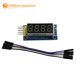4 Bit 4bit Digital Tube LED-Anzeige modul Rot Vier Serien für Arduino Treiber