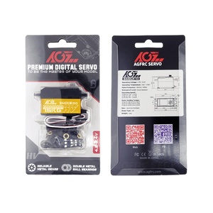 AGFRC B44DLM V2 15KG 0.17Sec High Torque &amp;<strong>Speed</strong> Metal Gear DC Motor Programmable Low Profile Digital Servo for RC Drift/Crawler - Product Image 4