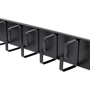 2U Cable Management <strong>Solution</strong> with 5pcs Rings Essential Wiring Accessories for <strong>Telecom</strong> Parts - Product Image 5