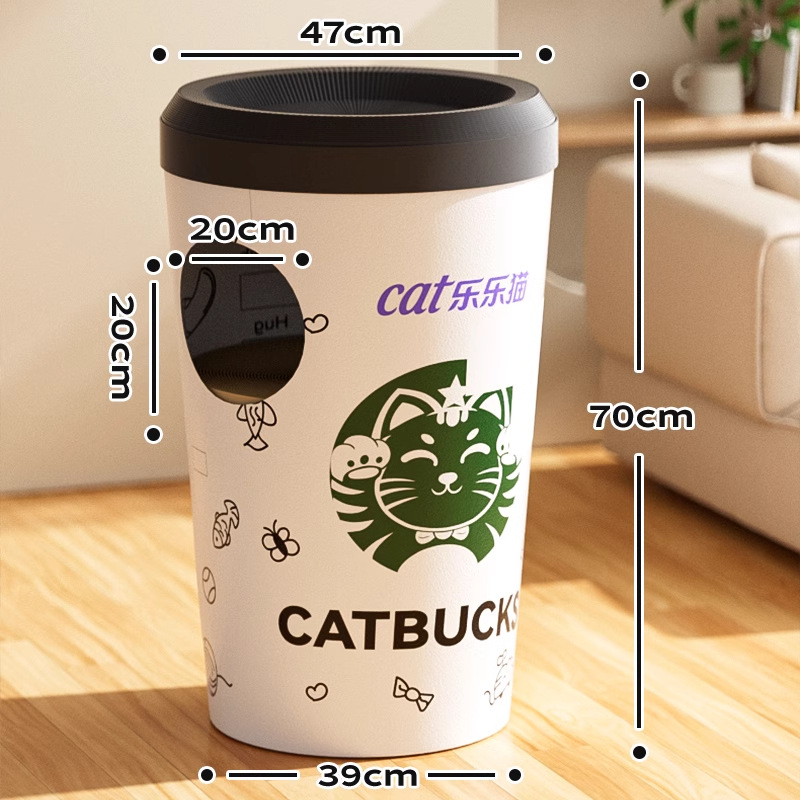 Milk tea bucket cat scratch bucket