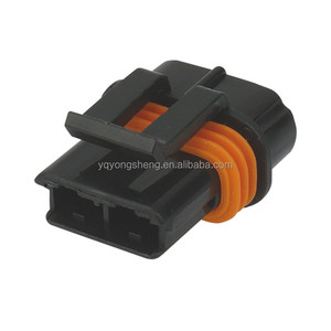 Replacement <strong>of</strong> <strong>Delphi</strong> 2way Black Pa66 Female Electrical <strong>Connector</strong> - Product Image 1