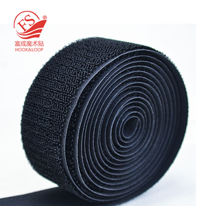 Cinta Magices de gancho y bucle, gancho trasero no adhesivo, sujetador de tela de bucle, cinta de enclavamiento de gancho y bucle para coser - Product Image 1
