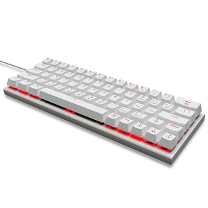 <strong>Custom</strong> Gamer <strong>Keyboard</strong> 60% 63Key White Mechanical <strong>Keyboard</strong> PC Wired RGB Mini Laptop Gaming <strong>Keyboard</strong> - Product Image 4