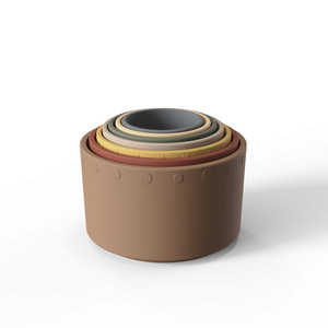 BPA ücretsiz silikon istifleme oyuncaklar bebekler öğrenme geliştirme toksik olmayan dayanıklı çok renkli - Product Image 3