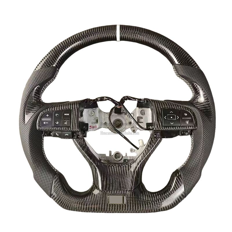 IS250 + หนังคาร์บอนไม่มีกระดุมสีขาวแถบด้านบนสีขาว