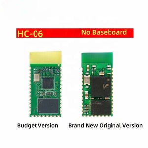 FYX-HC-06 Bluetooth-Modul HC 06 RF Wireless BT-Transceiver-Slave-Modul Drahtloses UART-Kommunikation modul Kompatibles HC-05