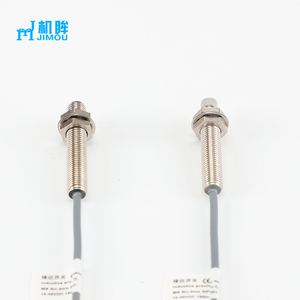 Fábrica minorista OEM/ODM alta precisión 10-30V DC sensores 35mm latón carcasa corta DC 2 cables M8 Sensor de interruptor de proximidad inductivo - Product Image 5