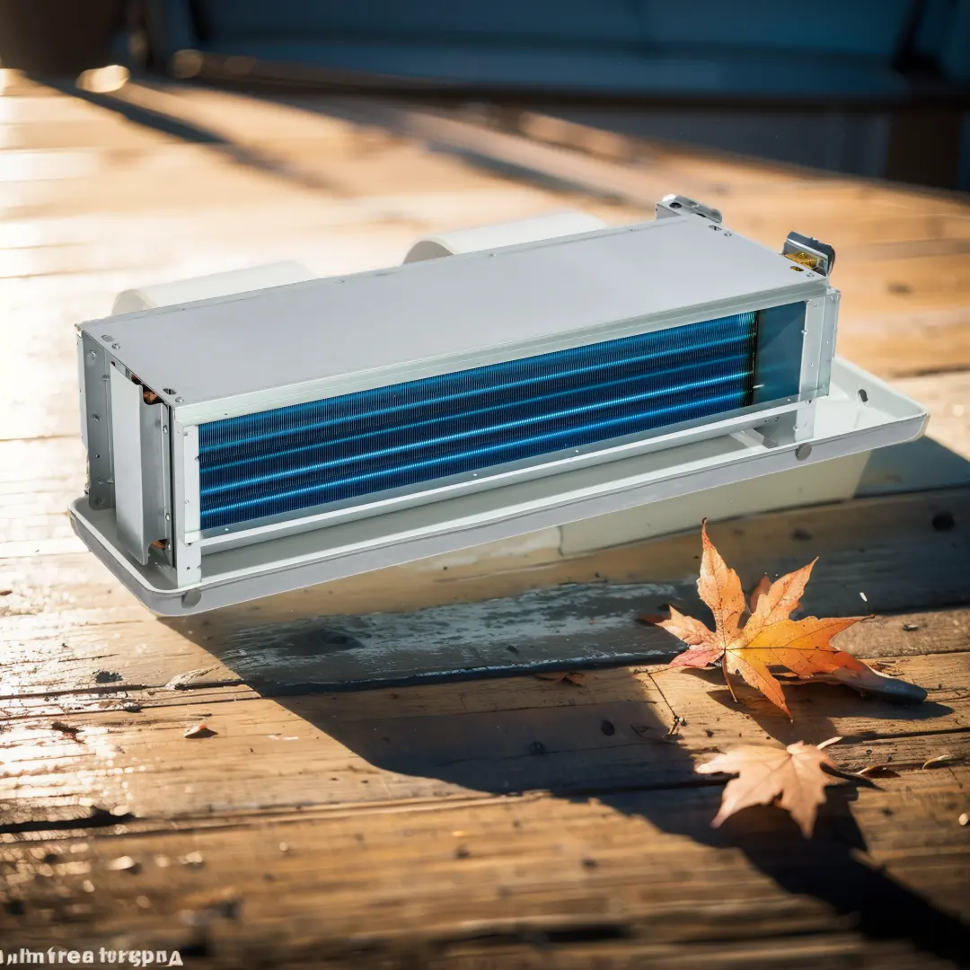 Hvac sistemi di acqua refrigerata Fancoil da soffitto orizzontale nascosto canalizzato tipo idronico fcu ventilare unità per il riscaldamento e il raffreddamento