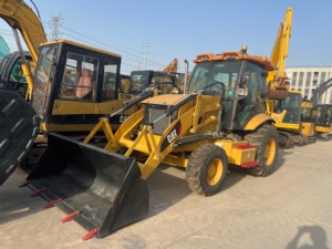 Экскаватор-погрузчик 4WD для инженерного и сельскохозяйственного производства, гидравлический насос Kawasaki, экскаватор, функции копания/погрузки