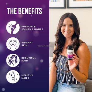 Hyaluronik asit C vitamini tipleri I II III V ve X kollajen ile çok tip hidrolize Protein peptidleri çok kollajen yanık - Product Image 3