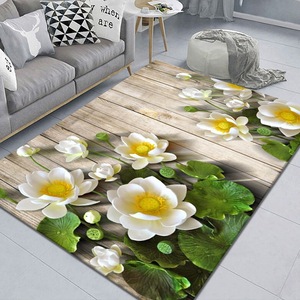 Großhandel heißer Verkauf Große, wasch bare Fläche Teppich Anpassung 3D-Druck Wohnzimmer Schlafzimmer Dekoration Teppiche und Teppiche/