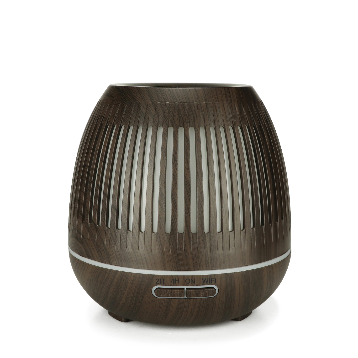 Wifi veta de madera oscura+25