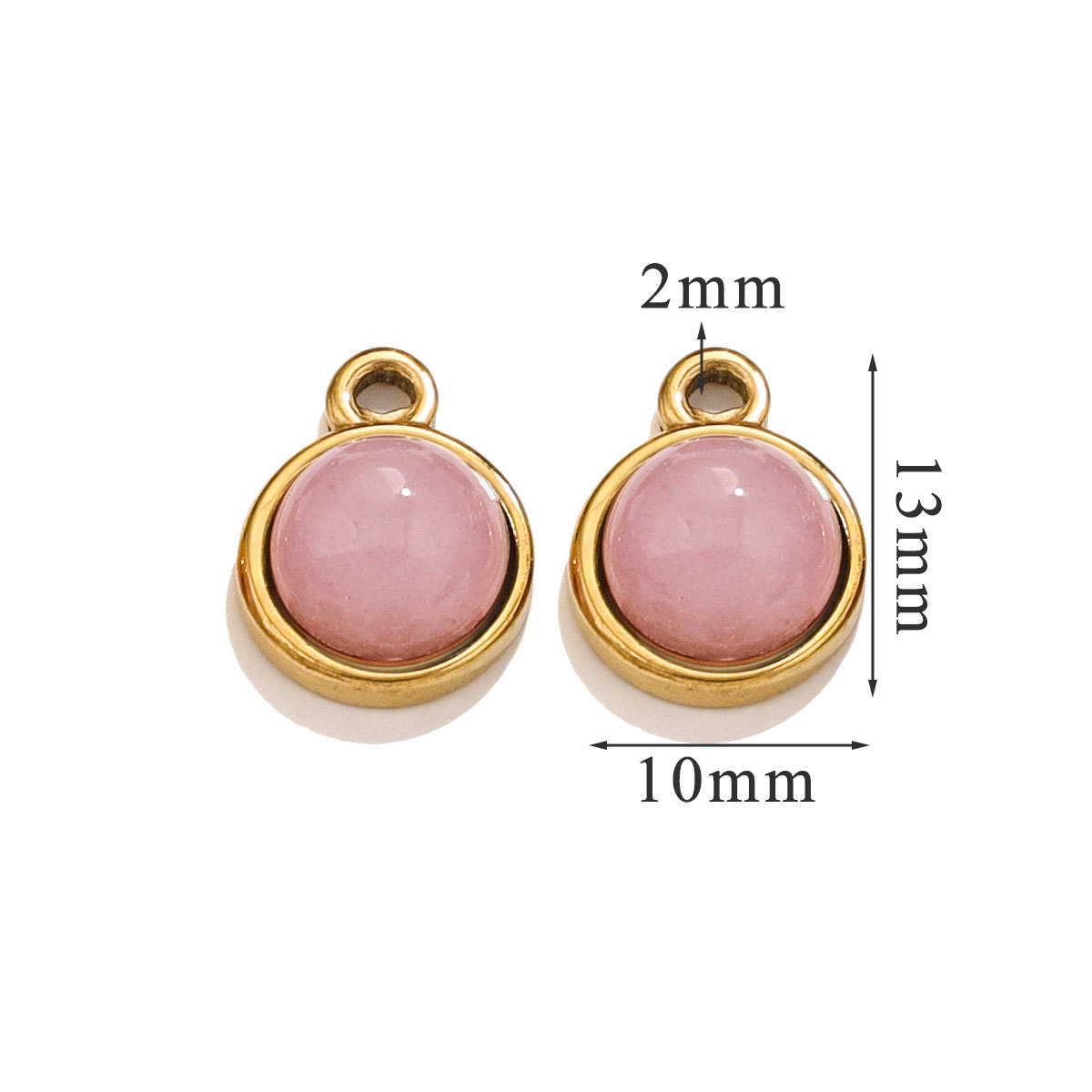 Small size - pink quartz stone