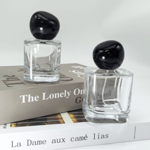 Thiết Kế Mới Bán Buôn Rỗng Sạch Sang Trọng Tùy Chỉnh Sáng Bóng 30Ml 50Ml 100Ml Nước Hoa Thủy Tinh Phun Chai - Product Image 5