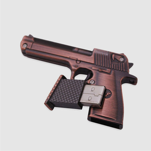 中国制造真实容量散装定制金属钥匙扣廉价金属u盘 - Product Image 6