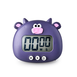 DHL spedizione gratuita Cute Cartoon Animal Countdown Timer con LCD magnetico orologio visivo a grande schermo per cucinare Bake Sport Game - Product Image 6
