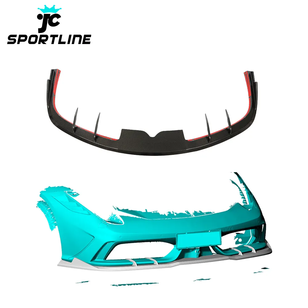 Carbon Fiber Front Car Lip Front Splitter for Ferrari 458 Speciale Coupe 2-Door 14-15