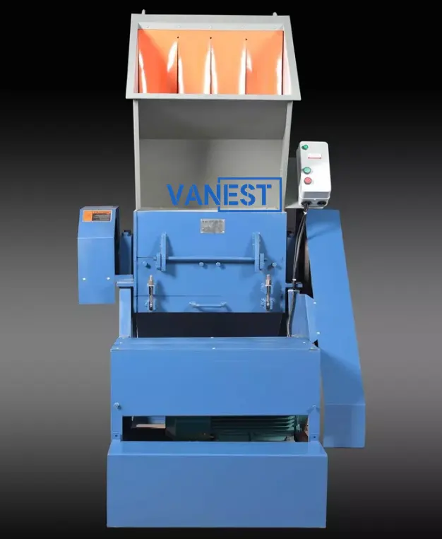 VANEST automatique PE HDPE LDPE PP PVC PET agglomérateur machine de recyclage de plastique