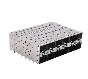 Copper Alloy 1x1 SFP Shell Fiber Optic Connectors 20pin SFP Cage and Receptacle DIP for PCB for WIFI and <strong>TCP</strong> <strong>Networks</strong> - Product Image 6