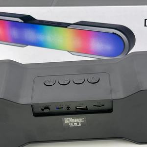 Altavoz inalámbrico Bluetooth sistema de sonido de cine en casa RGB luz LED colorida subwoofer computadora juego de escritorio subwoofer de barra de sonido - Product Image 5