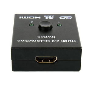 Interruptor bidireccional de 2 vías, HDMI, OEM, 4K, Ultra HD, 30hz, 2 entradas, 1 salida, 2x1 AB, conversión inteligente bidireccional, divisor de pantalla HD
