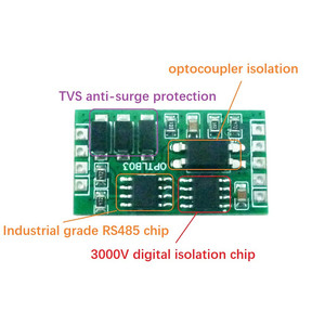 Arduiuo MEGA raspberry pi 4 NODEMCU ESP8266用の産業用グレードUARTTTLからRS485への分離通信サージ保護 - Product Image 4