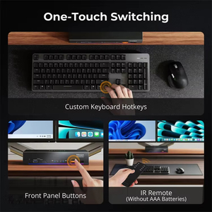 TESmart-Conmutador KVM híbrido de doble monitor 2x2 para 2 monitores y 2 ordenadores Thunderbolt 4 4K 60HZ - Product Image 5