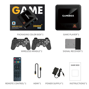 Retro Video Game Console G10 GAME BOX Dual System 4K HD TV Player Built-in 50 Emulators Support Popular 3D Games - Product Image 2