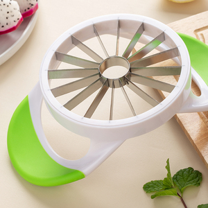 เครื่องตัดแอปเปิ้ลมีดสแตนเลส16ใบมีด ABS ด้ามจับกันลื่นเครื่องตัดผลไม้ - Product Image 4