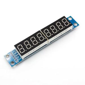Neues Top Sell MAX7219 LED Dot Matrix 8-stelliges digitales Röhrenanzeige-Steuer modul 3,3 V 5V Mikro controller 7 Segment MAX7219 LED