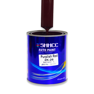 Vernice Auto Prezzo all'Ingrosso 2K Rosso Viola Vernice per Ritocchi Auto - Product Image 5