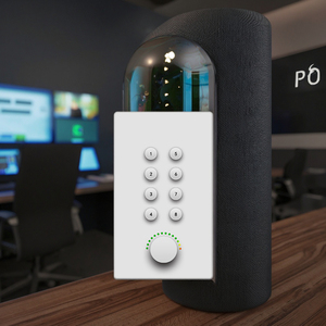 Panel de control programable de 8 Botones con perilla, alimentado por PoE, Protocolo UDP con sistemas DSP - Product Image 2