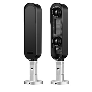 Sensor de distancia de detección para seguridad perimetral, dispositivo impermeable de 150m con dos haces