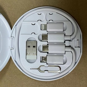 Hotsale多功能快速充电数据线存储套件数据线组 - Product Image 1